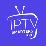 Officieel logo van IPTV Smarters Pro APK 2025 – dé gratis IPTV app voor M3U-lijsten en live tv in HD en 4K.